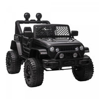 Aosom 12v Ride On Car Off Road Truck For Kids Suv Electric Battery Powered With Remote Control, Adju