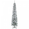 Homcom 7' Artificial Christmas Tree With Realistic Branches Green