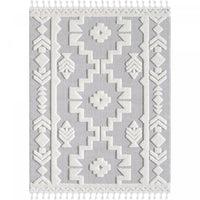 Quinto Tres Moroccan Shag Area Rug - 5'7