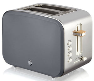 Salton Swan Nordic 2-Slice Toaster - ST14610GRYN