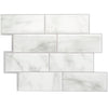 Smart Tiles Peel and Stick 4-Sheet 12 x 9 Backsplash - Metro Carrera