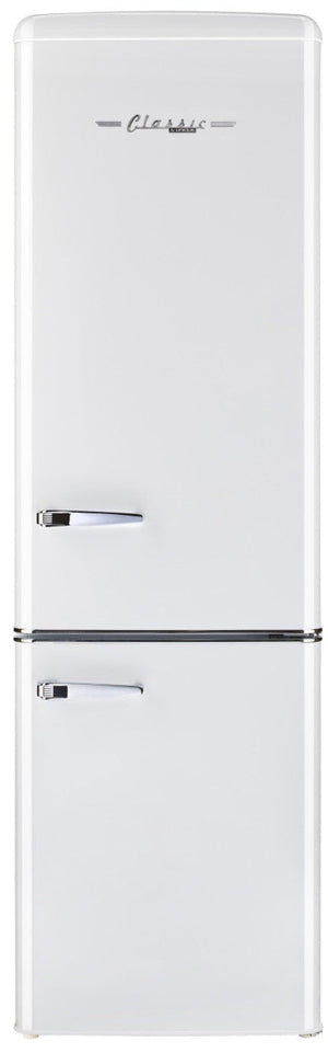 Classic Retro by Unique 9 Cu. Ft. Bottom Freezer Refrigerator - UGP-275L W AC