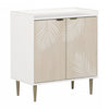 Maliza 2-Door Storage Cabinet - White Natural