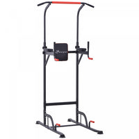 Soozier Adjustable Power Tower With Pull Up And Dip Bar Home Gym W. The Brick