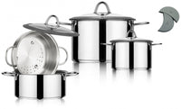 Arimi Milano 7-piece Italian Stainless Steel Cookware Set 