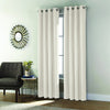 Shadow Off-White Grommet Curtain Panel - 52