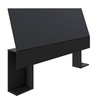 Nordika Full Panel Headboard - Black 