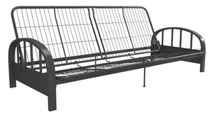 DHP Aiden Futon Frame - Gunmetal Grey