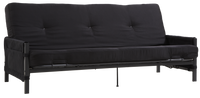 DHP Fairview Storage Futon with 6