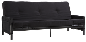 DHP Fairview Storage Futon with 6