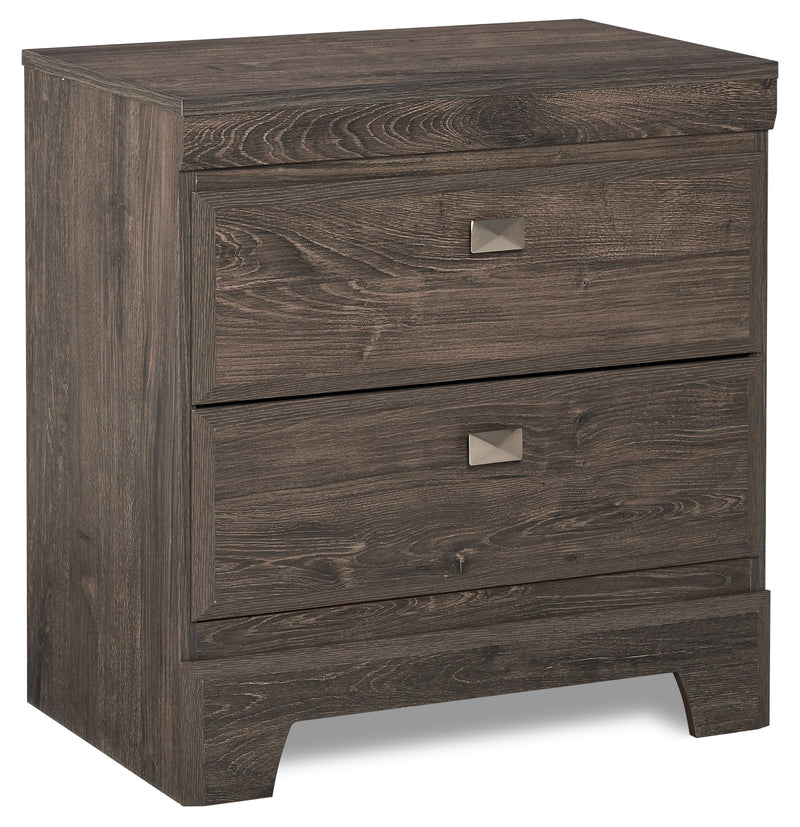 Yorkdale Nightstand - Grey | The Brick