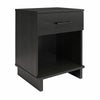 Ameriwood Home Southlander 1-Drawer Nightstand - Black Oak