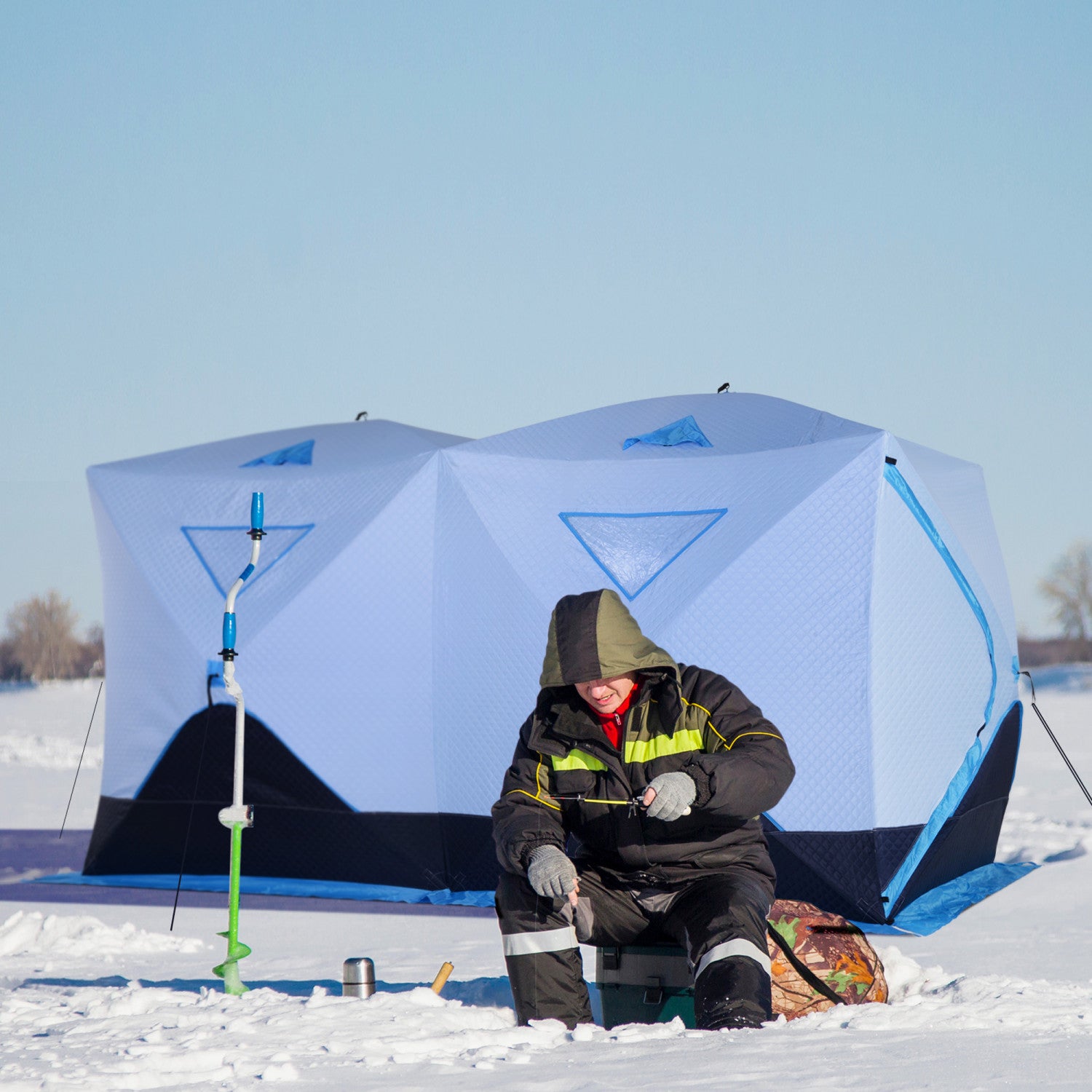 Ice fishing shelter insulated hotsell