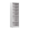 Bestar Key West 25 W Closet Organizer - Pure White Oak