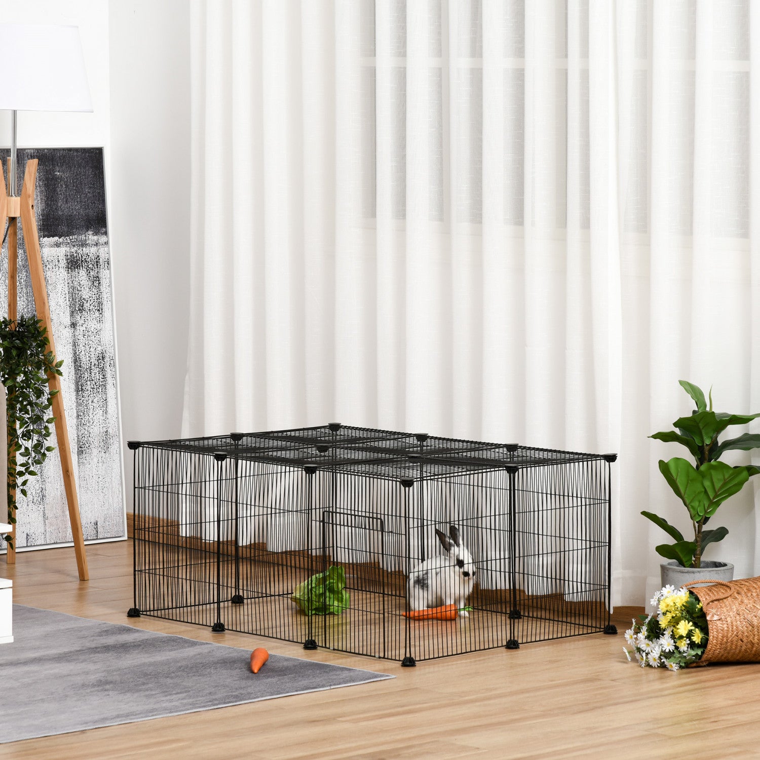 Portable bunny playpen hotsell