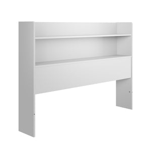 Nordika Hunter Full Bookcase Headboard - White