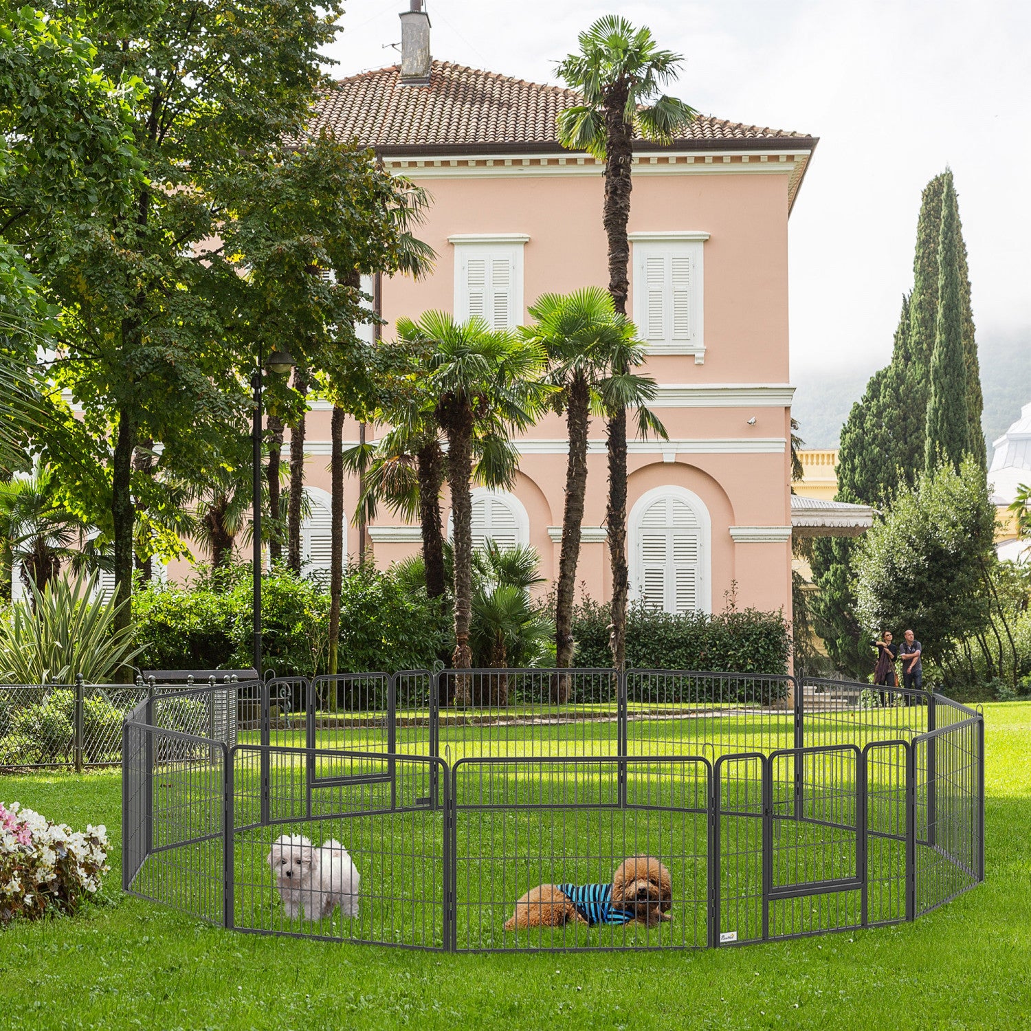 Portable puppy fence best sale