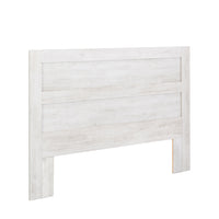 Prepac Rustic Ridge Farmhouse Queen Headboard - Washed White