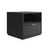 Nordika Hunter Nightstand - Black