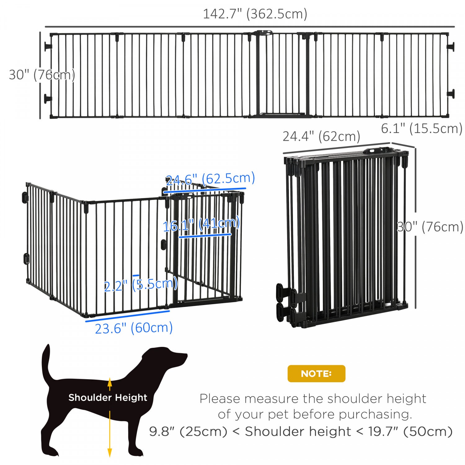 Puppy play gate hotsell