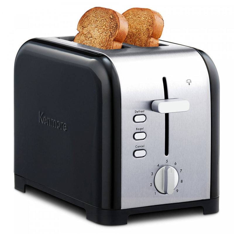 Kenmore 2-Slice Black Toaster - KKTS2SB | The Brick