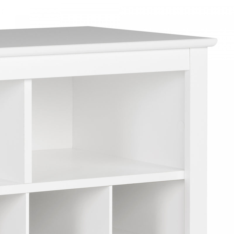 Shoe Cubby Console - White | The Brick