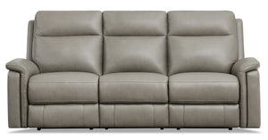 Hydeline Stanfield Power Reclining Sofa - Grey