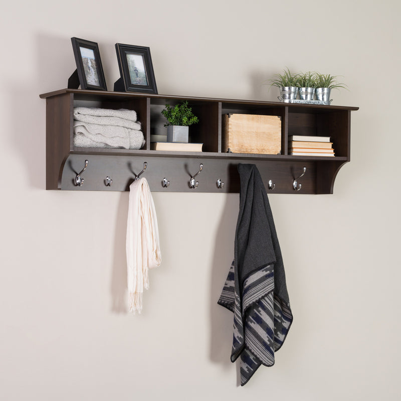 Hanging Entryway Shelf - Espresso | The Brick