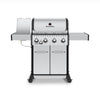 Broil King Baron™ S 440 Pro IR Propane Gas Grill with Infrared Side Burner in Stainless Steel - 875924