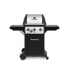 Broil King Monarch™ 340 Natural Gas Grill with Side Burner in Stainless Steel & Black - 834267