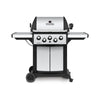 Broil King Signet™ 390 Propane Gas Grill with Side Burner & Rear Rotisserie Burner in Stainless Steel - 946884