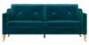 Mr. Kate Tess Velvet Sofa - Green