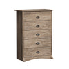 Salt Spring 5-Drawer Chest - Drifted Grey