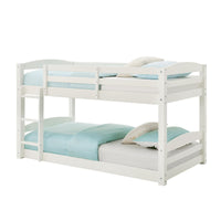 DHP Sierra Transitional Twin Bunk Bed - White 