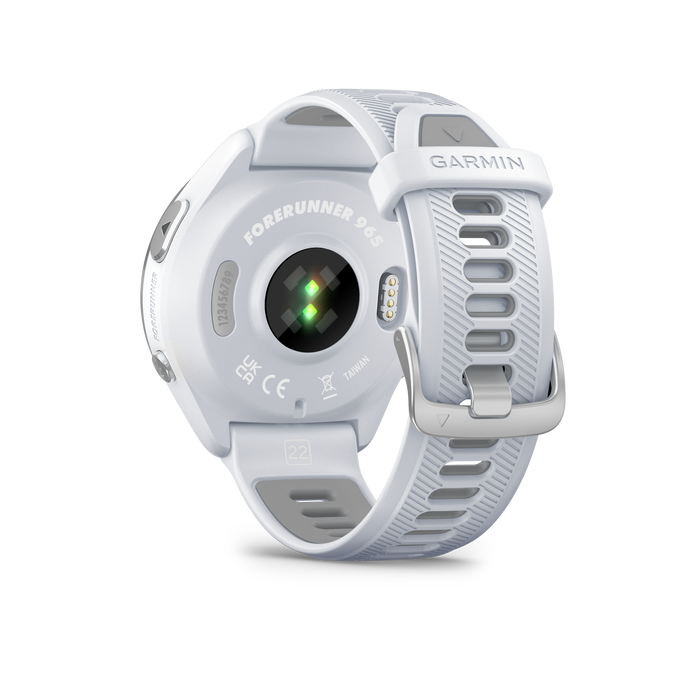 Garmin Forerunner® 965 47 mm Fitness Smartwatch - Whitestone | The 
