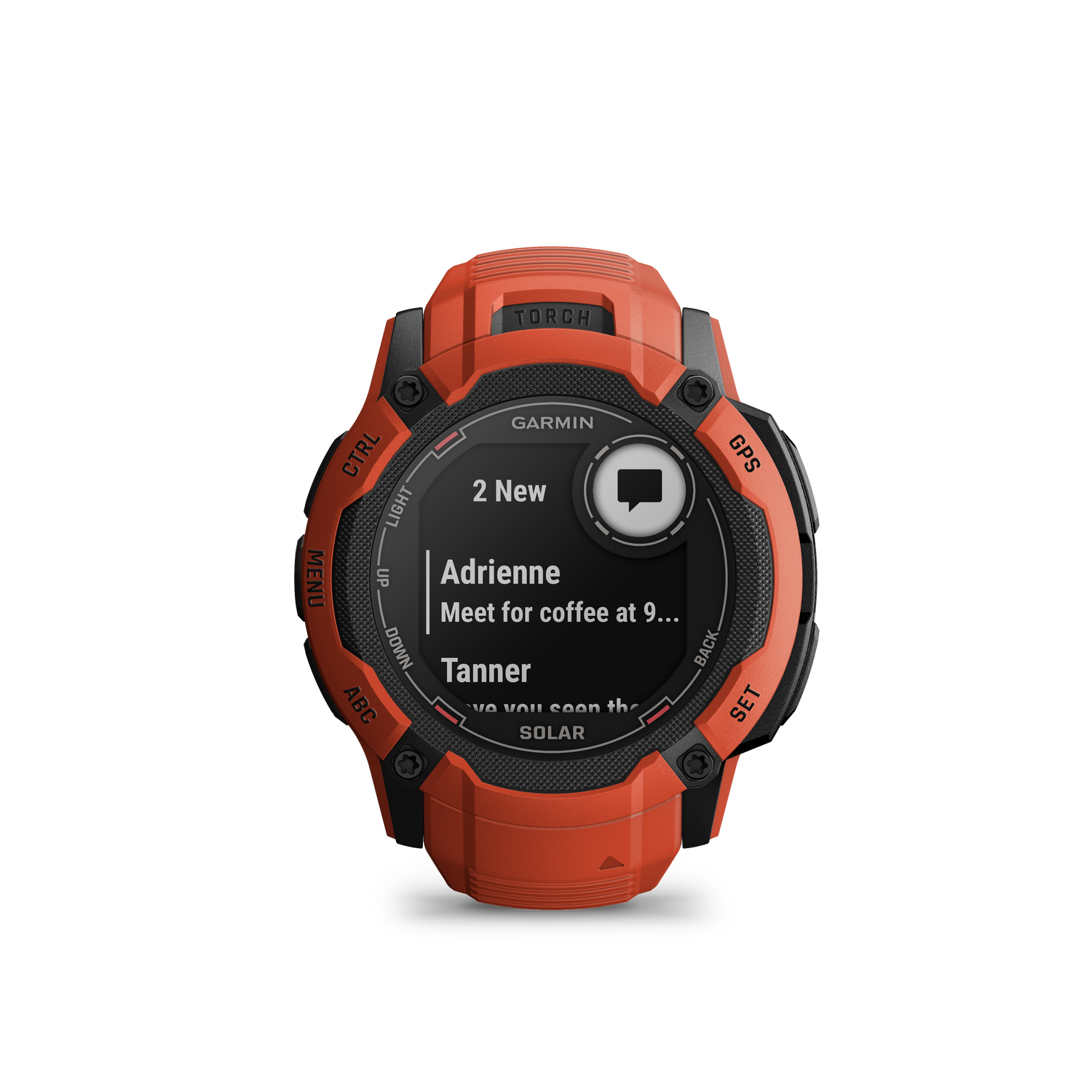 Garmin instinct gps watch flame red online