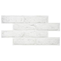 Smart Tiles Peel and Stick 2-Sheet 21 x 11 Backsplash - Brik Zurich