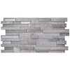 Smart Tiles Peel and Stick 2-Sheet 23 x 11 Backsplash - Pietra Pozzuoli