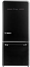 Classic Retro by Unique 18 cu.ft. Frost-Free Bottom Freezer Refrigerator - UGP-510L B AC