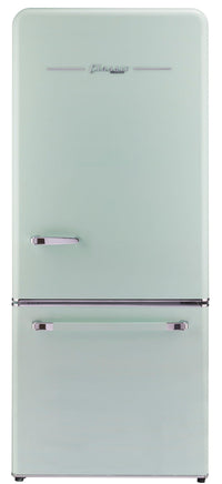 Classic Retro by Unique 18 cu.ft. Frost-Free Bottom Freezer Refrigerator - UGP-510L LG AC 