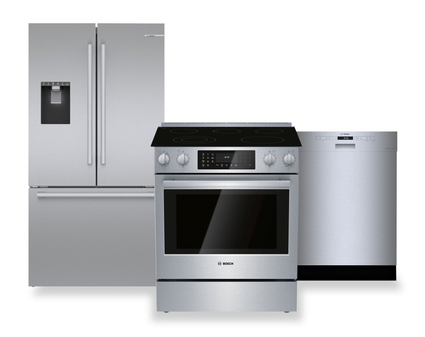 Bosch 3 Piece Kitchen Appliance Package The Brick