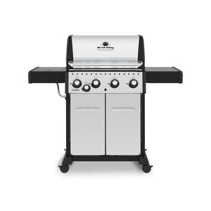 Broil King Crown™ S 440 Natural Gas Grill with Side Burner in Stainless Steel - 865367