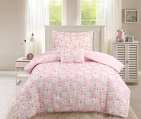 Elsie 4-Piece Full/Queen Comforter Set 