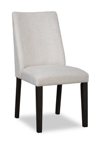 Emery Dining Chair with Polyester Fabric - Grey 