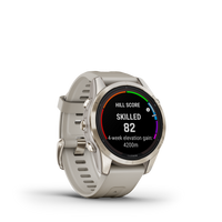 Garmin fēnix®7S Pro 42 mm Sapphire Solar Edition Smartwatch - Soft Gold