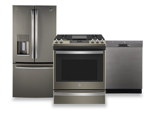 GE 3-Piece Kitchen Appliance Package