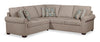 Haven 2-Piece Right-Facing Chenille Sectional - Taupe