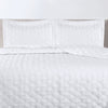 Hyland 3-Piece King Quilt Set - White