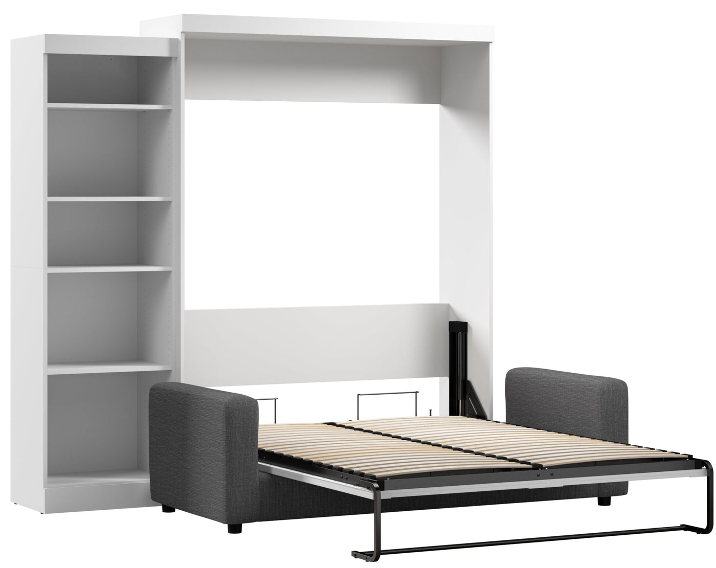 Bestar murphy deals bed with sofa