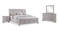 Kylie 6-Piece King Storage Bedroom Set 